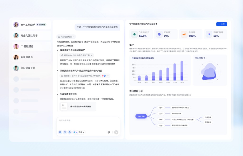 飞书远程视频会议支持